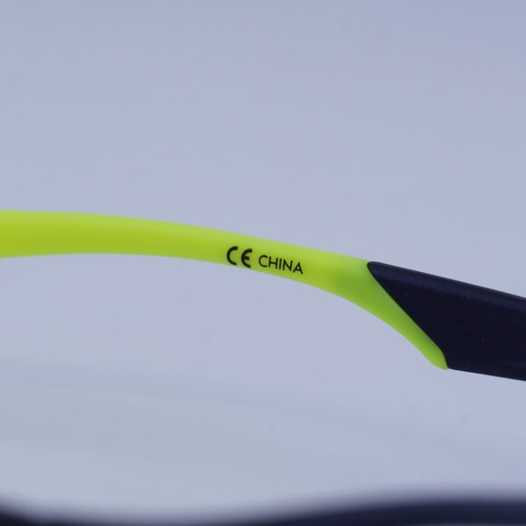 Nike RUN X2 D 457 Sunglasses Matte Obsidian Shield Frame, Volt Lenses - Picture 6 of 10